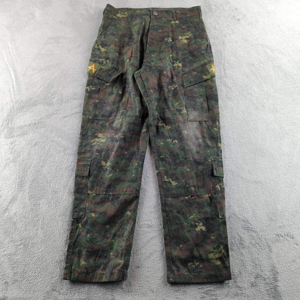 Camo Pants Mens Small Flecktarn‎ Camouflage Cargo Tactical Outdoor SHTF